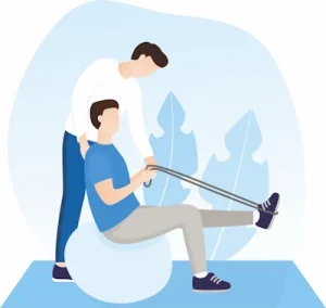 Occupational therapy session